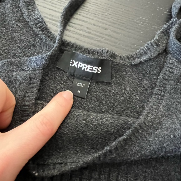 Wool blend stretch bodycon dress - Picture 3 of 6